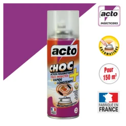 Acto - choc - aérosol action foudroyante - insecticide polyvalent - fabriqué en fr Best