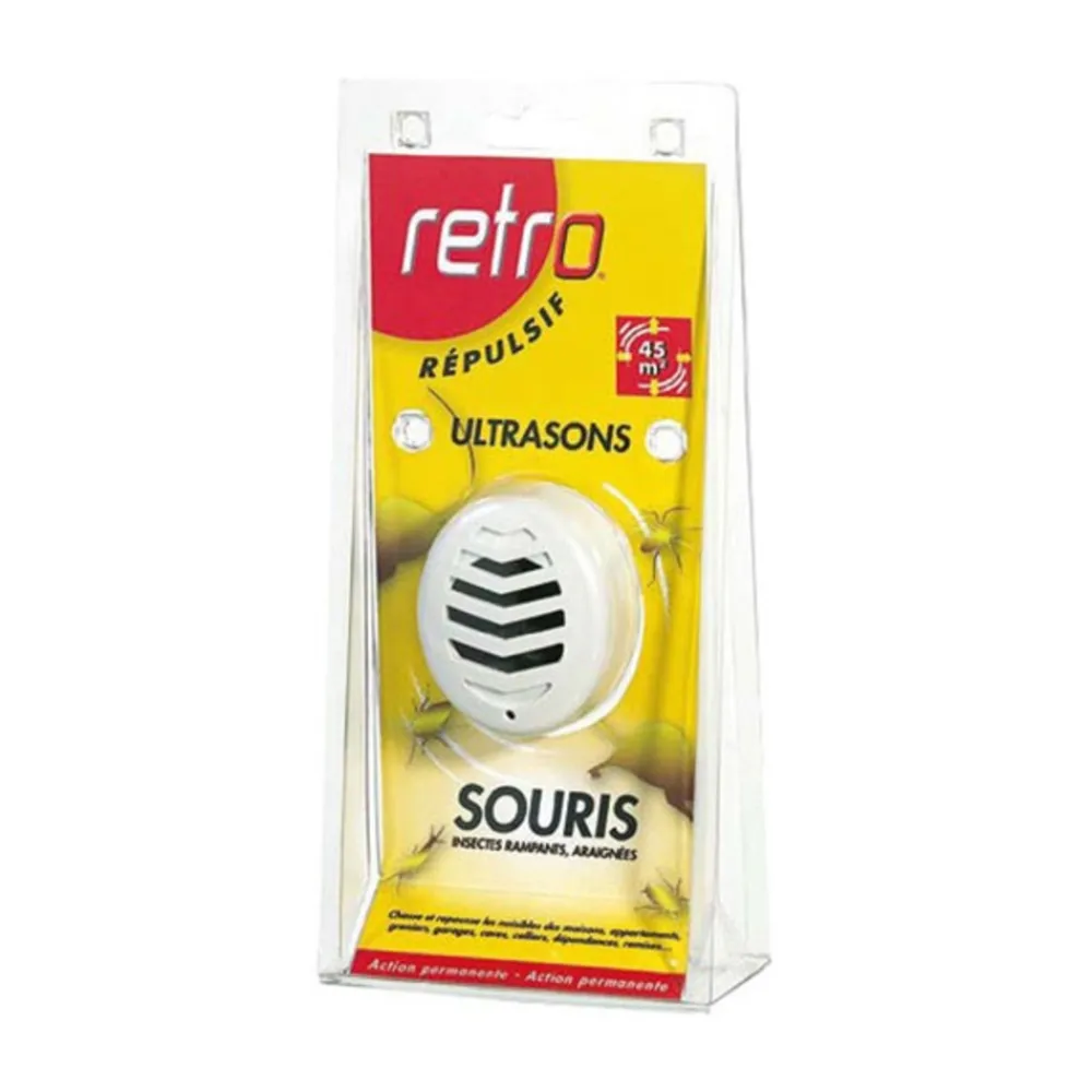 Acto - Retro répulsif ultrasons souris insectes rampants 45m2 - rus1 Discount