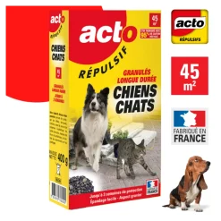 Acto Anti-Nuisibles | - Répulsif chien chat 400gr rech4 -