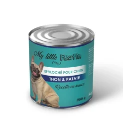 Agecom - My little festin - pâtée chien - thon / patate 250 g New