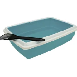 Aimé Paniers, Transports Et Chatières | AIMÉ - Aime bac a litiere avec rebord 54 x 40 x 14 cm + pelle - pour chat