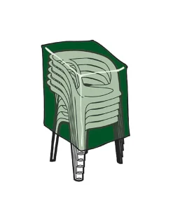 Altadex - Housse de protection housse chaises 68x68x110cm 100gr/m²