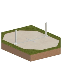 Altanka Piscines Et Spas | - Piscine en bois nemo 5,79x3,49 - h.1,45 m cadre en métal, sans dalle béton - bas7304ospu+sza -