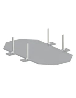 Altanka Piscines Et Spas | - Piscine en bois nemo 7,3x3,97 - h.1,45 m fixations à visser - bas7305ospl+sza -