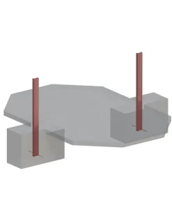 Altanka Piscines Et Spas | - Piscine en bois nemo 5,79x3,49 - h.1,45 m fixations à sceller - bas7304ospi -