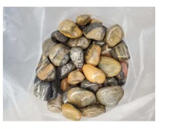 Aquagart - 20 kg galets polis, gravier brillant, galets de rivière, cailloux, cailloux de jardin, gravier décoratif # Sale
