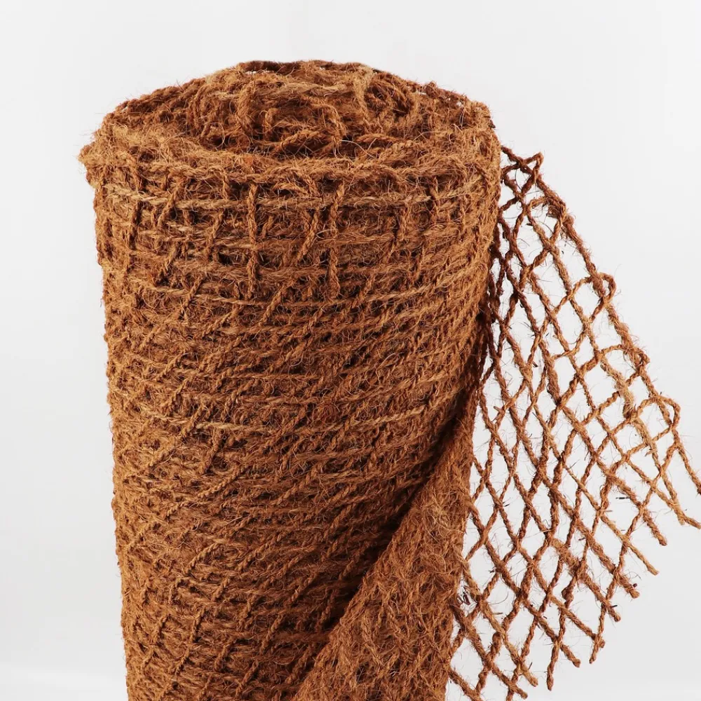 Aquagart Bassins Et Fontaines | - 100 m filet anti-érosion, 1 m de large, liner pour bassin de jardin, natte en fibre de coco 450 g