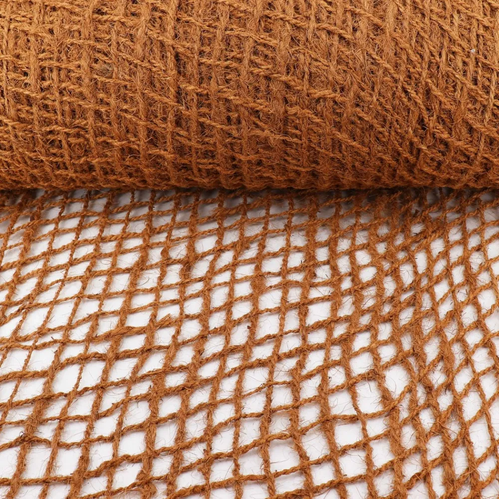 Aquagart Bassins Et Fontaines | - 100 m filet anti-érosion, 1 m de large, liner pour bassin de jardin, natte en fibre de coco 450 g
