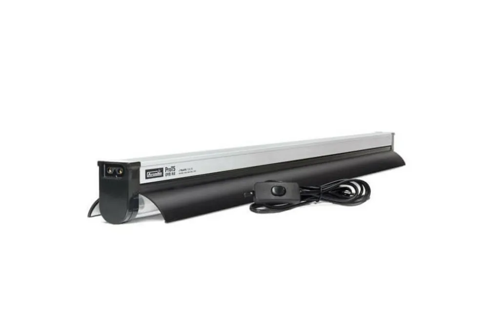 Arcadia Eclairage | - Kit d'éclairage prot5 uvb 12% 54w 120 cm - rampe et tube t5 pour reptiles (lézards, tortues)