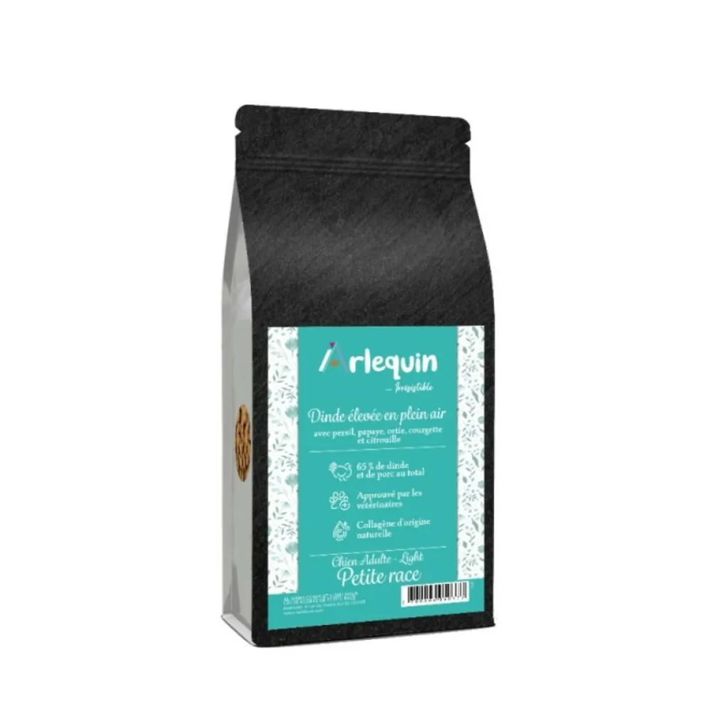 Arlequin Irresistible Alimentation Et Friandises | - Croquette chien petite race superfood sans céréales arlequin irrésistible dinde élevée en plein air 6 kg
