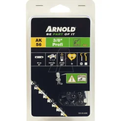 Arnold - Chaîne de tronçonneuse 3/8", 1,6 mm - 60 maillons d’entraineurs Best