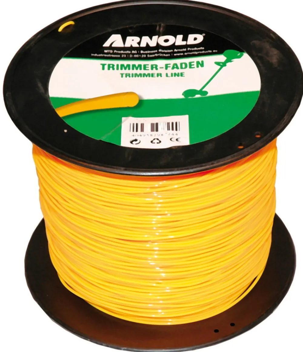 Arnold - Fil de coupe-bordure rond en nylon 2,4 mm × 246 m Sale