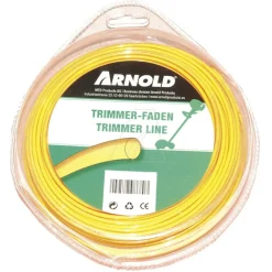 Arnold Coupe-Bordures Et Débroussailleuses | - Fil de coupe-bordure rond en nylon 3,9 mm × 30 m