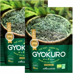 Aromandise Épicerie Gourmande | - Thé vert bio gyokuro 100 g