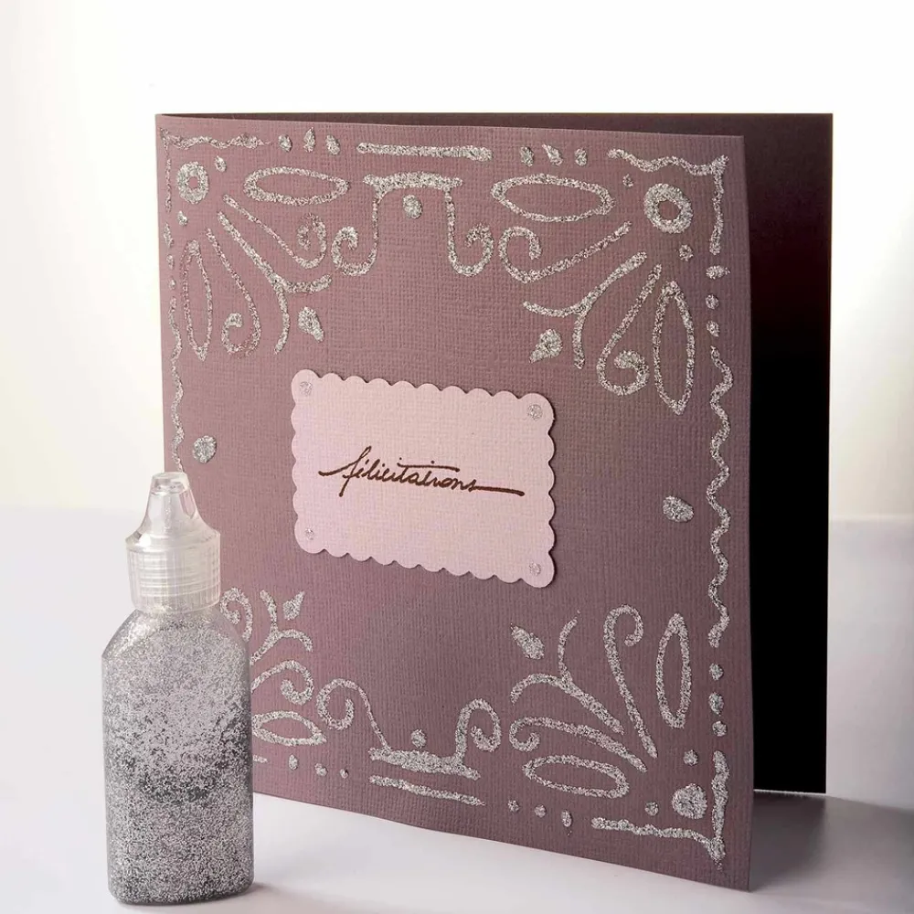 Artemio Décoration Créative | - Colle à paillettes - blanc