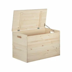 Astigarraga Décoration Créative | - Coffre de rangement en pin brut 135 litres