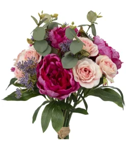 Atmosphera - Bouquet composé fleurs artificielles d. 30 x h. 53 cm New