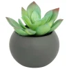 Atmosphera Createur D'interieur Fleurs Et Plantes Artificielles | - Plante grasse en pot h13
