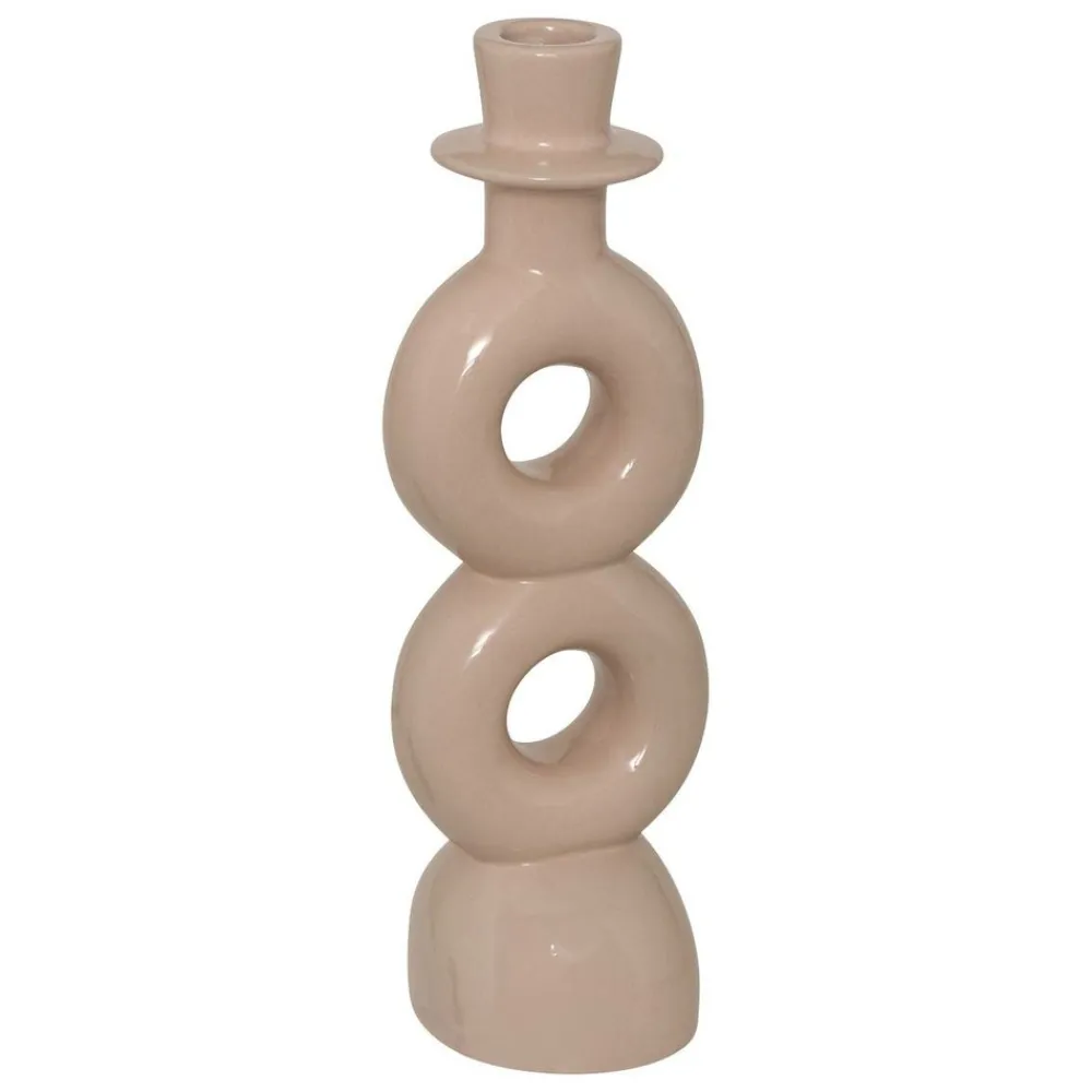 Atmosphera Createur D'interieur - Lot de 2 bougeoirs "mala" h18 25cm Discount