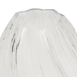 Atmosphera Createur D'interieur - Vase "valma" transparent h27cm Clearance