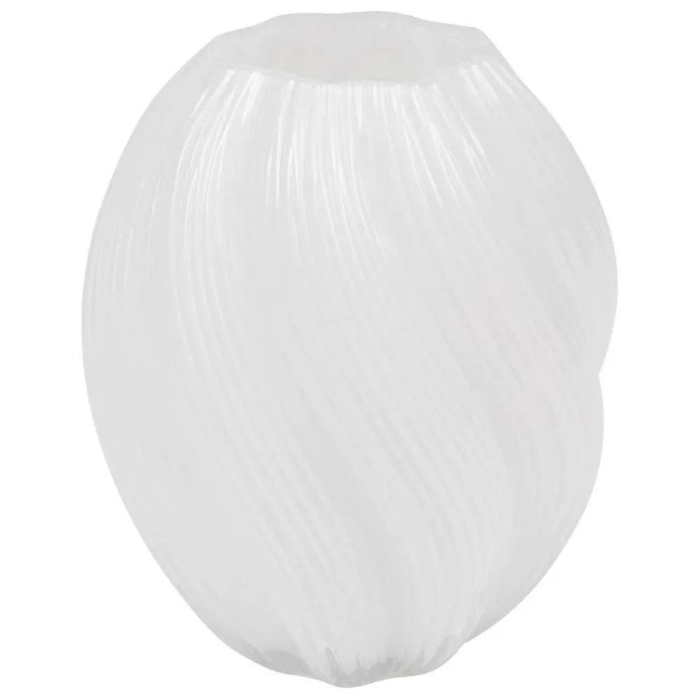 Atmosphera Createur D'interieur - Vase "valma" blanc h21cm Online