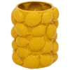 Atmosphera Createur D'interieur - Vase citron "yuca" céramique jaune h18cm Clearance