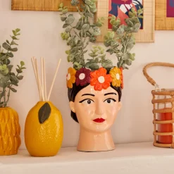 Atmosphera Createur D'interieur Vases Et Coupes | - Vase tête de femme