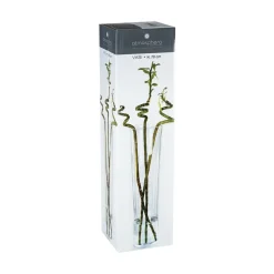 Atmosphera Createur D'interieur - Vase conique - verre - h70 cm Discount