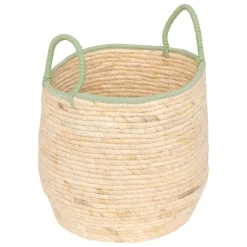 Atmosphera Createur D'interieur - 2 paniers "wild" beige Sale