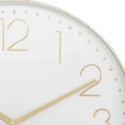Atmosphera Createur D'interieur - Horloge "laure" lin d50,8cm