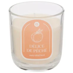 Atmosphera Createur D'interieur Bougies, Senteurs Et Bien-Être | - Bougie parfumée " floa" pêche 210g