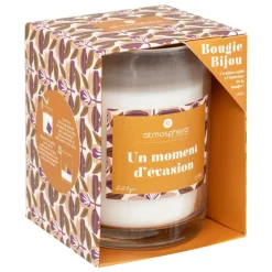 Atmosphera Createur D'interieur - Bougie parfumée avec bijou mily vanille 220g Outlet