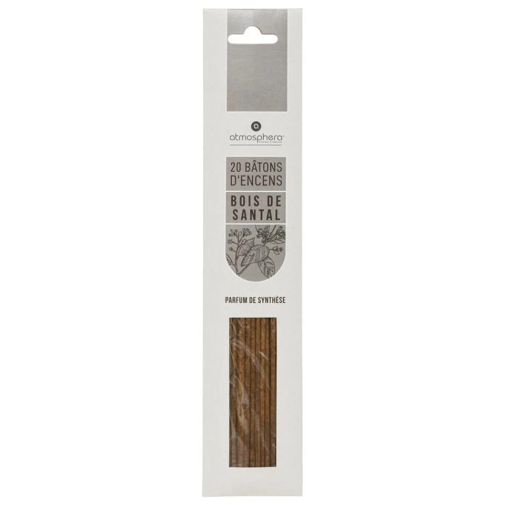 Atmosphera Createur D'interieur - Lot de 20 bâtons d'encens - bois Best
