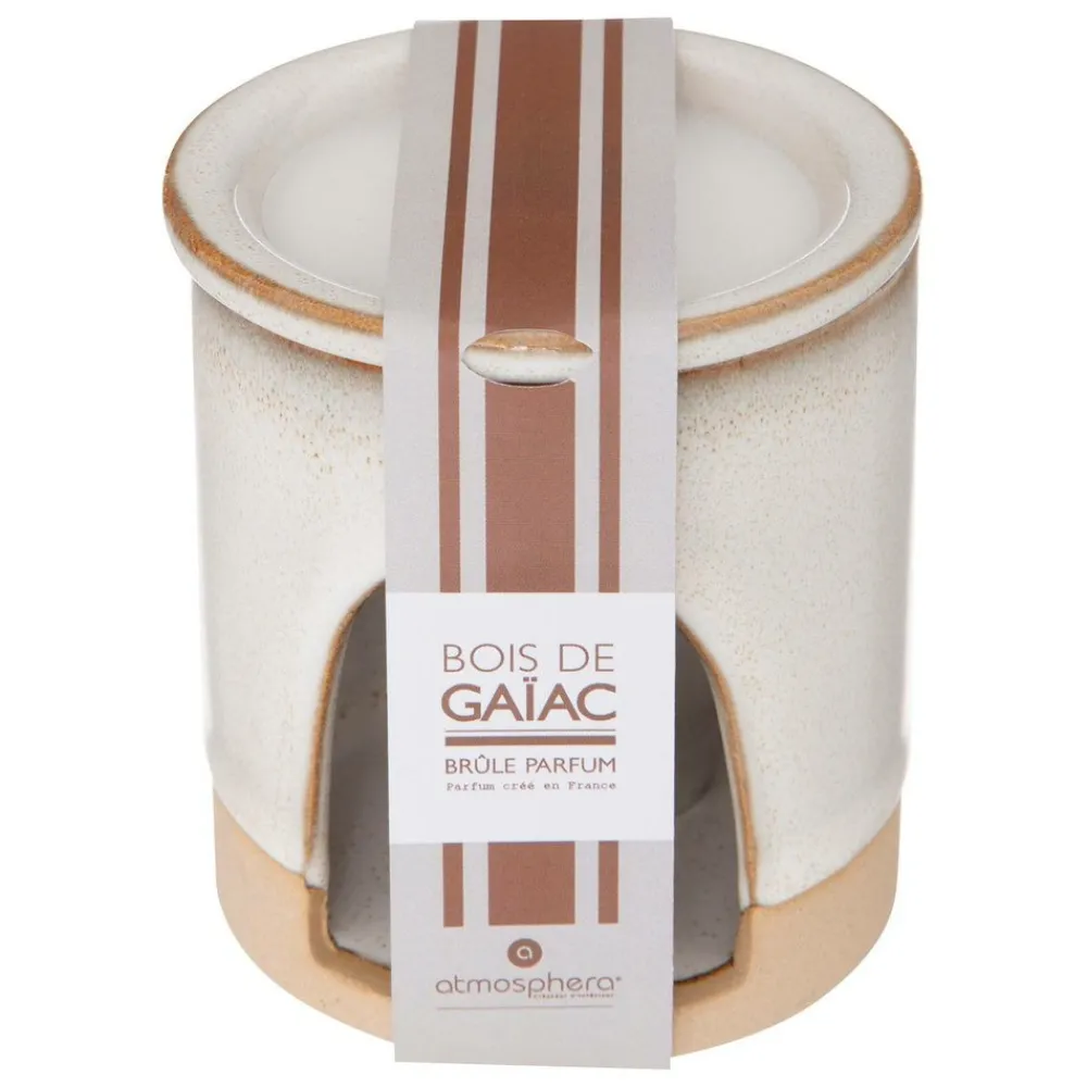 Atmosphera Createur D'interieur Bougies, Senteurs Et Bien-Être | - Bougie parfumée "alma" 855g coton et lin