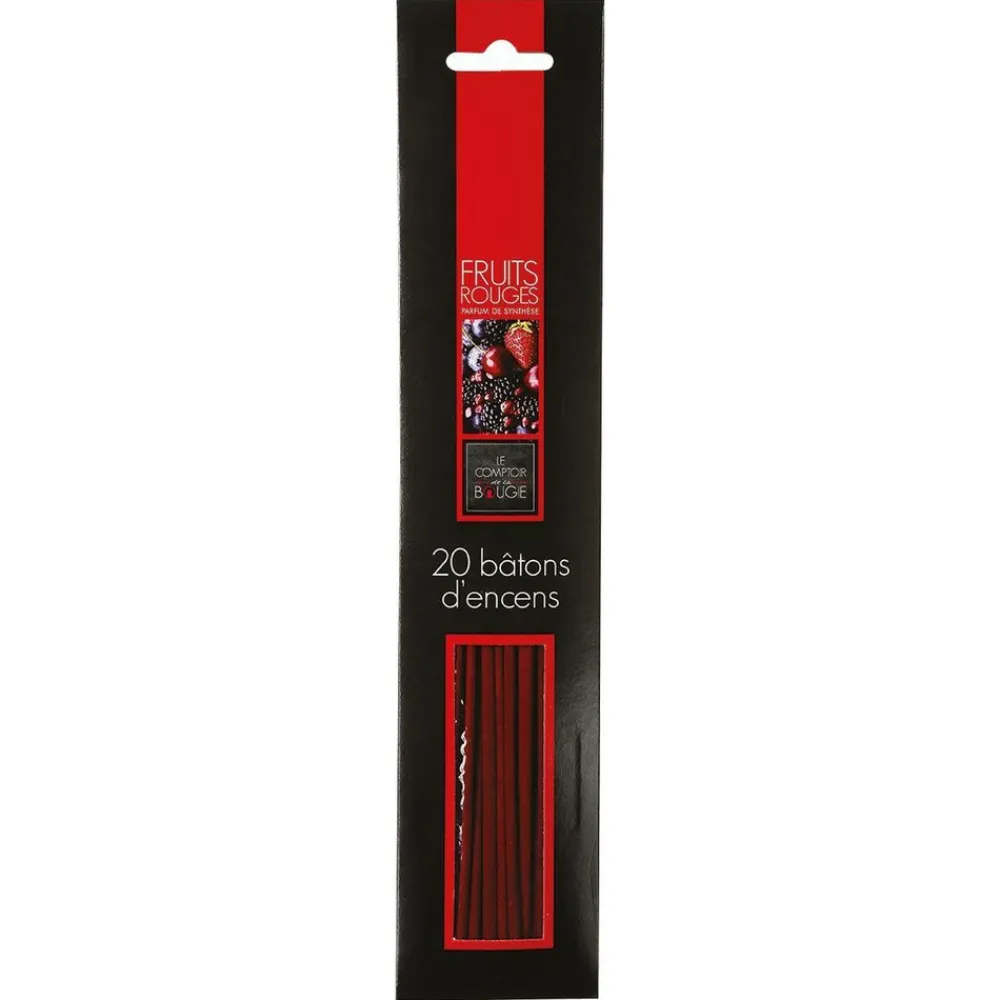 Atmosphera Createur D'interieur - Lot de 20 bâtons d'encens - fruits rouges