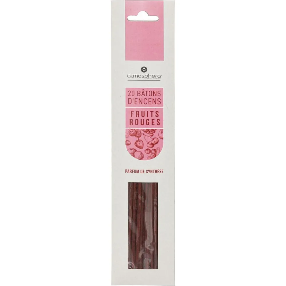 Atmosphera Createur D'interieur - Lot de 20 bâtons d'encens - fruits rouges