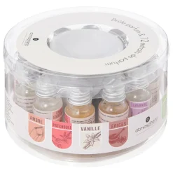 Atmosphera Createur D'interieur Bougies, Senteurs Et Bien-Être | - Brûle - parfum et lot de 12 huiles - 10ml