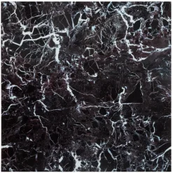 Atmosphera Createur D'interieur - Lot de 2 stickers - carrelage - noir - 30x30 cm Discount