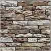 Atmosphera Createur D'interieur Décoration Créative | - Lot de 2 stickers - carrelage - gris taupe - 30x30 cm