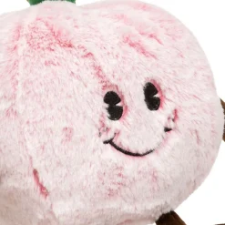 Atmosphera Createur D'interieur - Peluche pêche "peachy" rose h20cm New