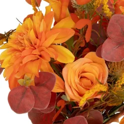 Atmosphera Createur D'interieur - Bouquet d automne artificiel james orange h55cm