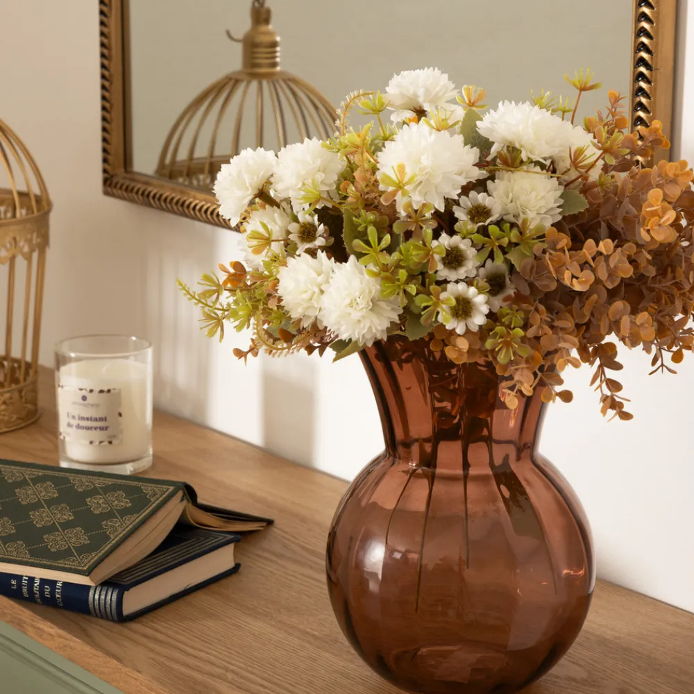 Atmosphera Createur D'interieur Bouquets De Fleurs | - Bouquet d automne artificiel pery h33cm