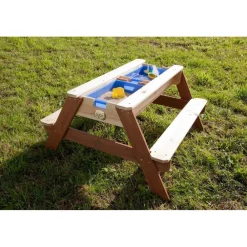 Axi Mobilier Pour Enfants | - Table de jeux enfant en bois sable et eau nick