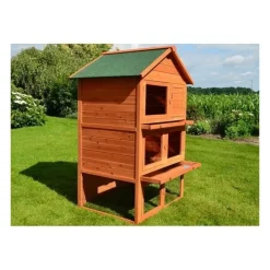 Bb Loisir - Cage clapier enclos pour lapins 106 x 83 x 160 cm-modele 029 jumbo