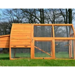 Bb Loisir - Poulailler en bois pour jardin 2/5 poules 172x76x102 cm-modele 126 grande poule Sale