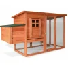 Bb Loisir Poulaillers, Clapiers Et Accessoires | - Poulailler 3/6 poules cage canard 2 perchoir 182x75x103 cm modele 131 xxl