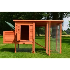 Bb Loisir Poulaillers, Clapiers Et Accessoires | - Poulailler 3/6 poules cage canard 2 perchoir 182x75x103 cm modele 131 xxl