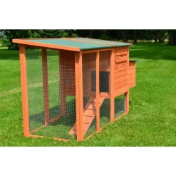 Bb Loisir Poulaillers, Clapiers Et Accessoires | - Poulailler 3/6 poules cage canard 2 perchoir 182x75x103 cm modele 131 xxl