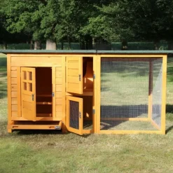 Bb Loisir Poulaillers, Clapiers Et Accessoires | - Poulailler pour jardin exteieure 5 poules r 150 x 80 x 68 cm - modele 147 flexi standard