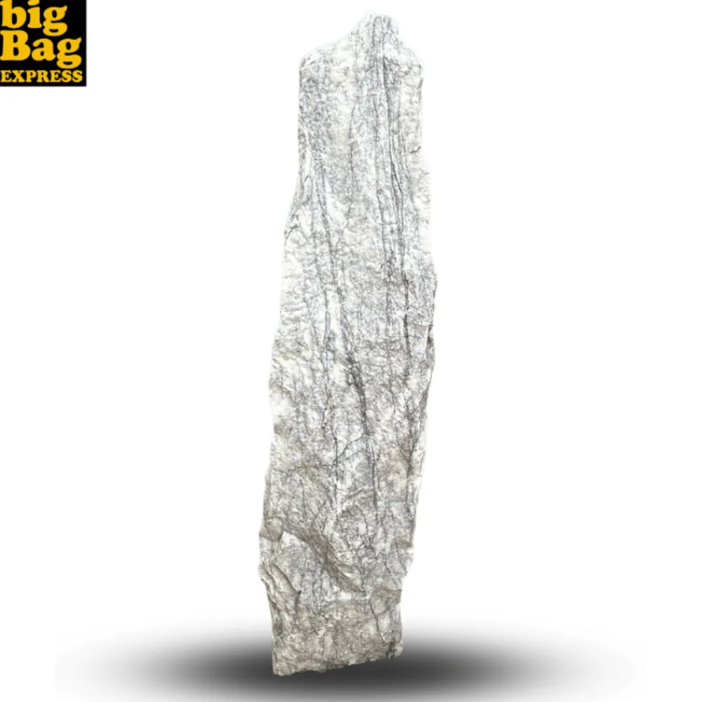Big Bag Express Objets De Décoration | - Monolithe décoratif de jardin en marbre purple wave nat col 101cm